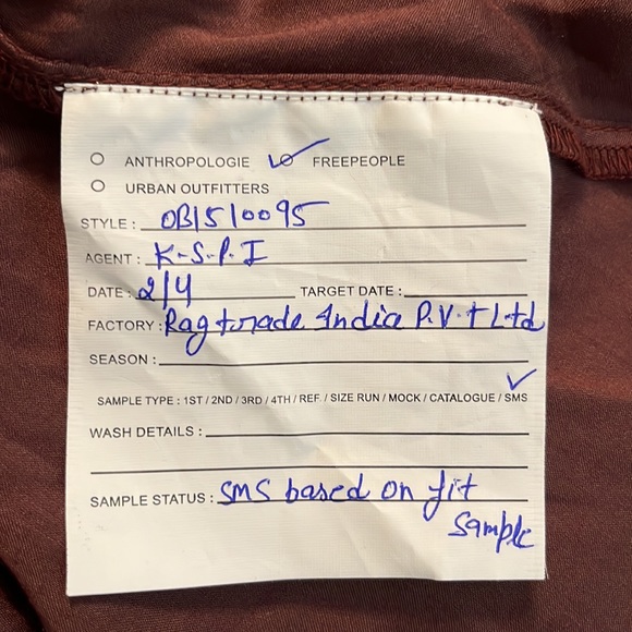 NWT Free People Velvet Military Jacket Blazer New - Picture 9 of 9